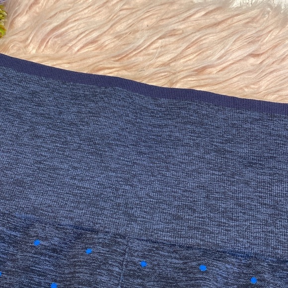 Splits59 Mika Polka Dot Blue High Rise Seamless Leggings sz S/M - Picture 4 of 11